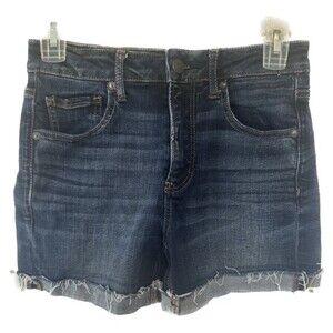 American Eagle Outfitters Super Stretch Super HI-Rise Shortie Denim Shorts 4